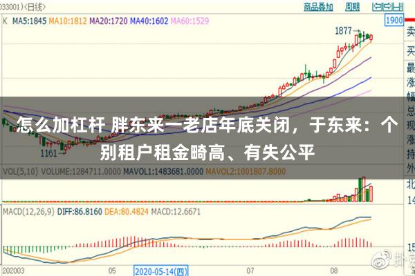 怎么加杠杆 胖东来一老店年底关闭，于东来：个别租户租金畸高、有失公平