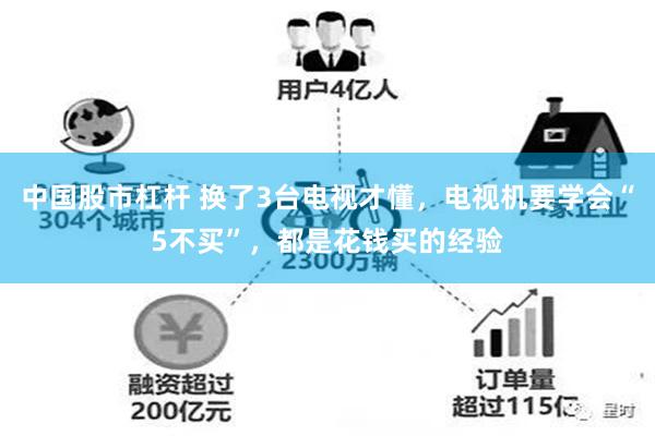 中国股市杠杆 换了3台电视才懂，电视机要学会“5不买”，都是花钱买的经验