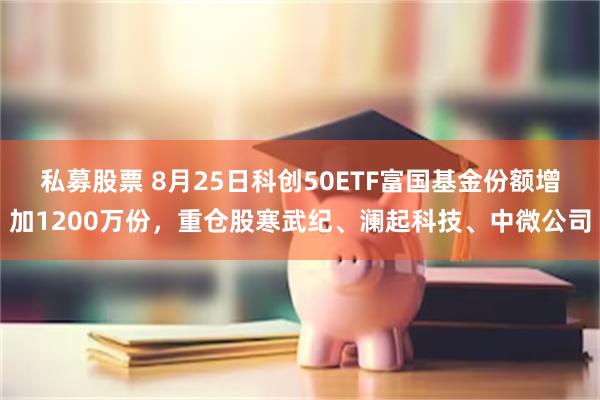 私募股票 8月25日科创50ETF富国基金份额增加1200万份,重仓股寒武纪、澜起科技、中微公司