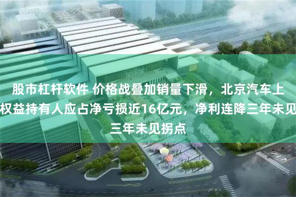 股市杠杆软件 价格战叠加销量下滑，北京汽车上半年权益持有人应占净亏损近16亿元，净利连降三年未见拐点